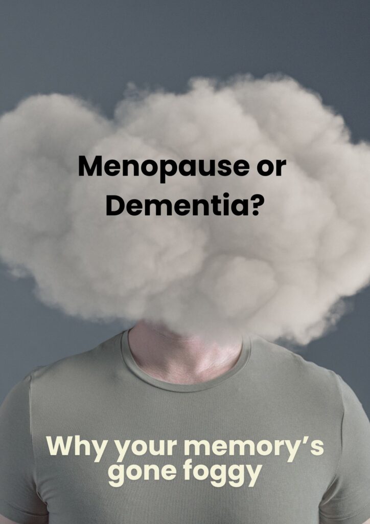 Woman in her 40s looking confused, experiencing menopause brain fog